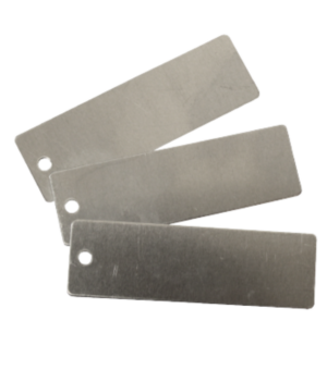 Étiquettes en aluminium Étiquettes en aluminium